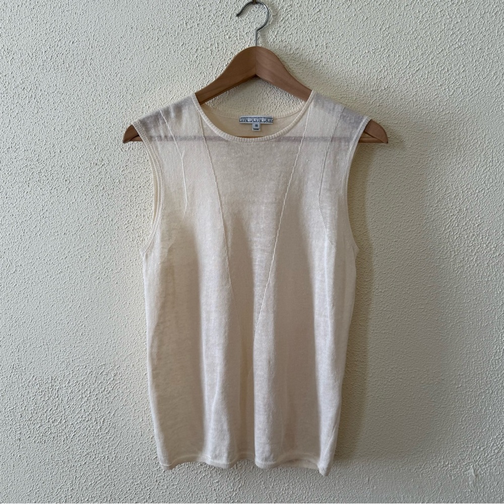 House of Dagmar Lightweight Linen Tank XS
